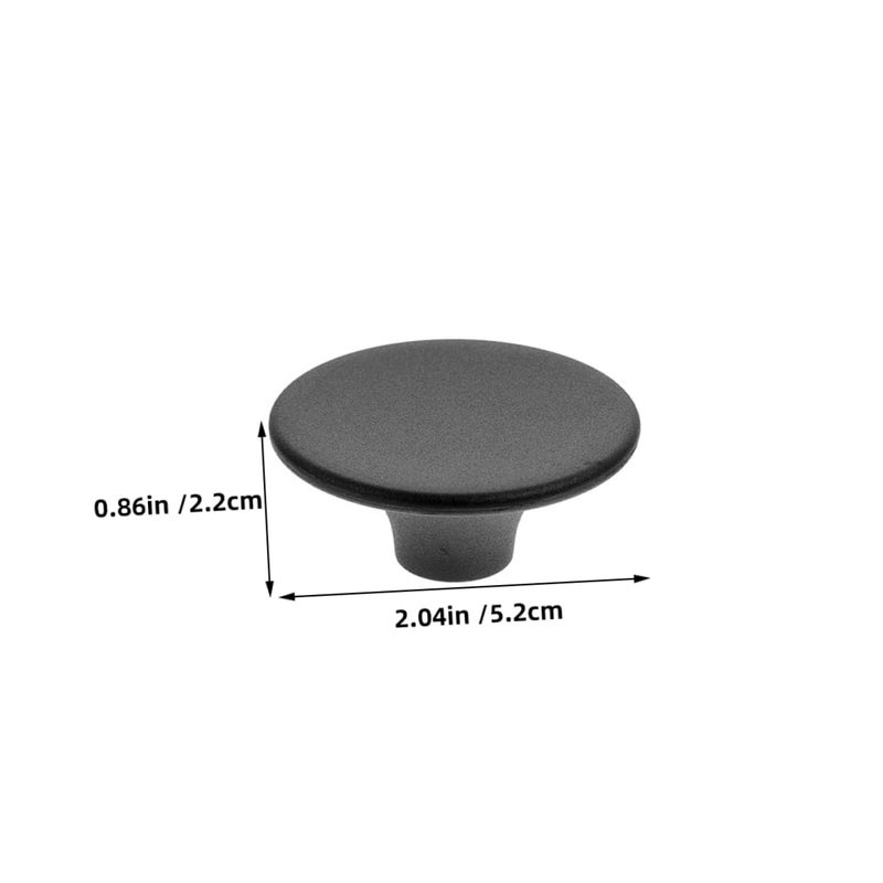 Heat Resistant Pot Lid Handles Replacement Knobs 2 Pack Dishwasher Safe Modern Design - Image 3