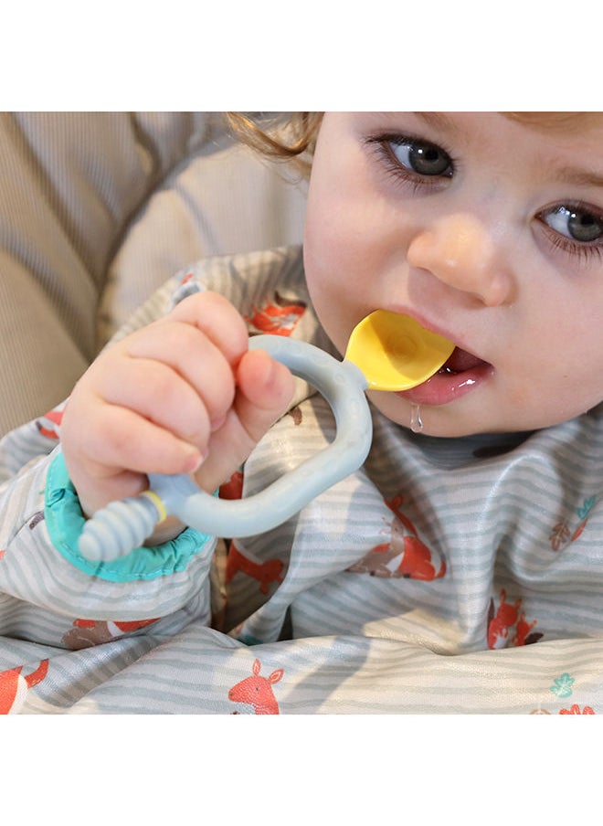 bibado - Pack Of 2 Dippit- Pre Weaning Spoon Grey - Image 1