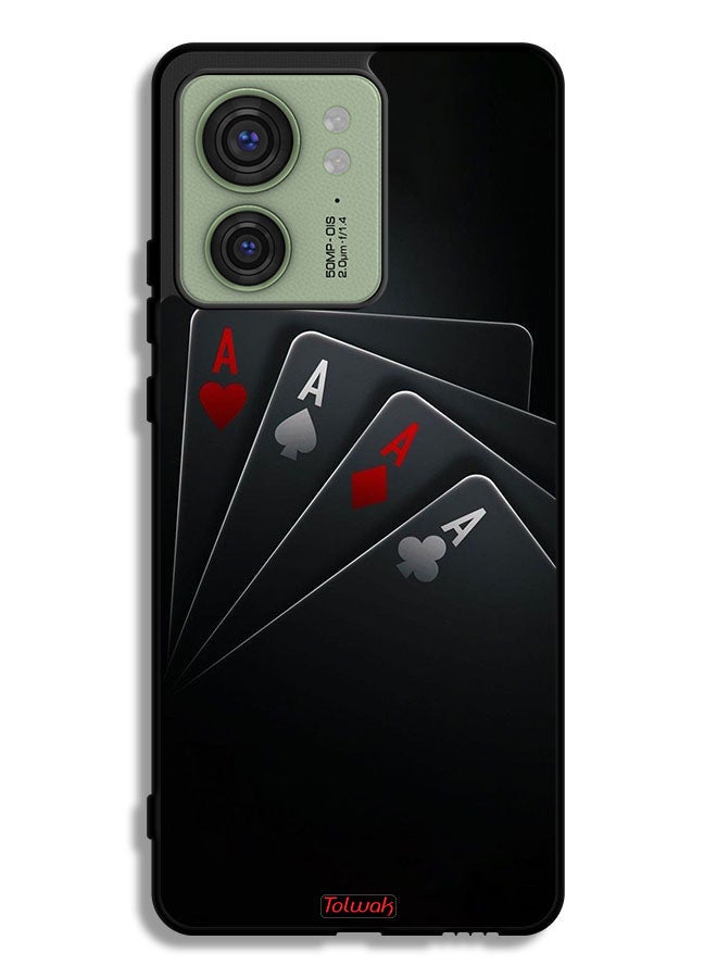 Tolwak Motorola Edge 40 Protective Case Cover Cards A  - Image 1