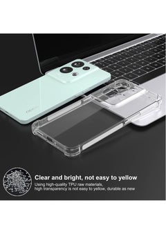 حومة جراب Oppo Reno 8 5G نحيف مضاد للخدش ممتص للصدمات وغطاء واقٍ مقاوم للصدمات من مادة TPU  - Image 3