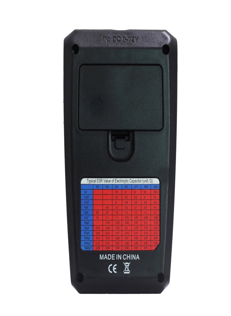 BSIDE ESR02 Pro Transistor Tester Multifunctional Digital Tester Diode Triode Resistor Capacitance Inductance MOSFET NPN PNP Triac MOS Detector with Test Clip - Image 1