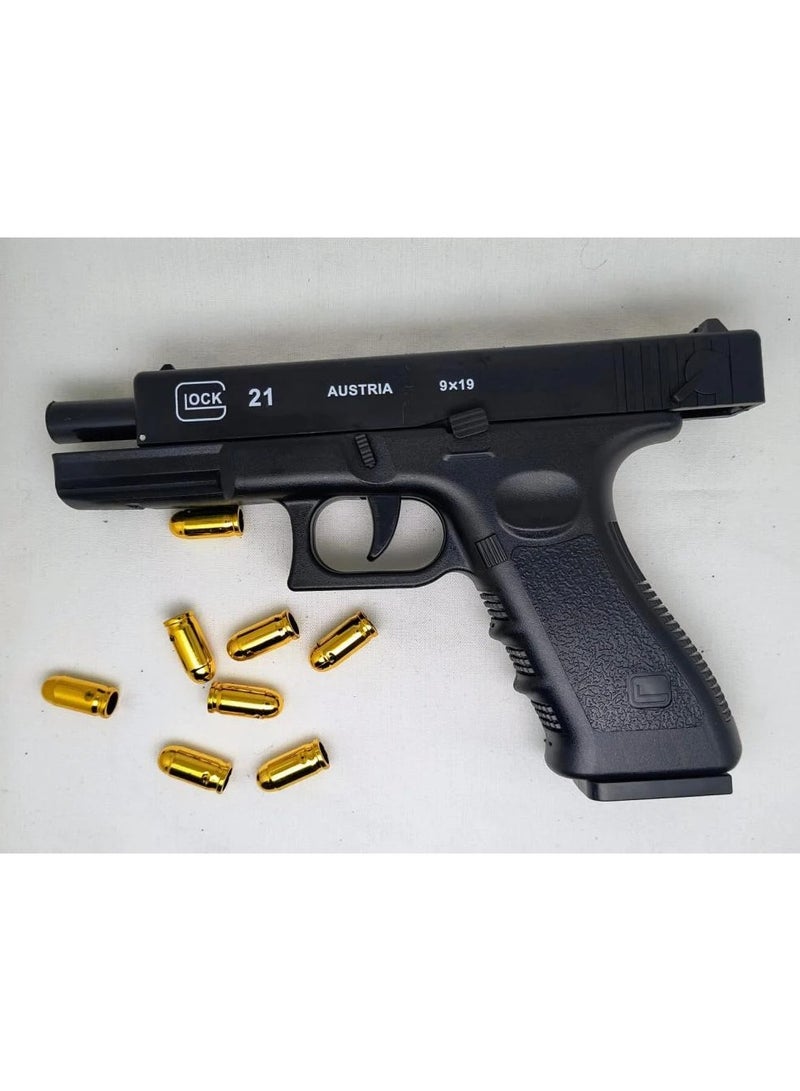 Realistic black Glock toy pistol, reinforced plastic, does not fire  - Image 2
