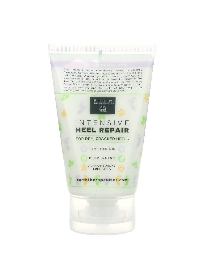 Earth Therapeutics, Intensive Heel Repair, For Dry, Cracked Heels, 4 fl oz (118 ml) - Image 1
