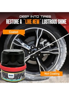 KAWA Kawa Almoroj Tires Polishing Cream 200ml High Shine Car Tire Polish  - Image 3