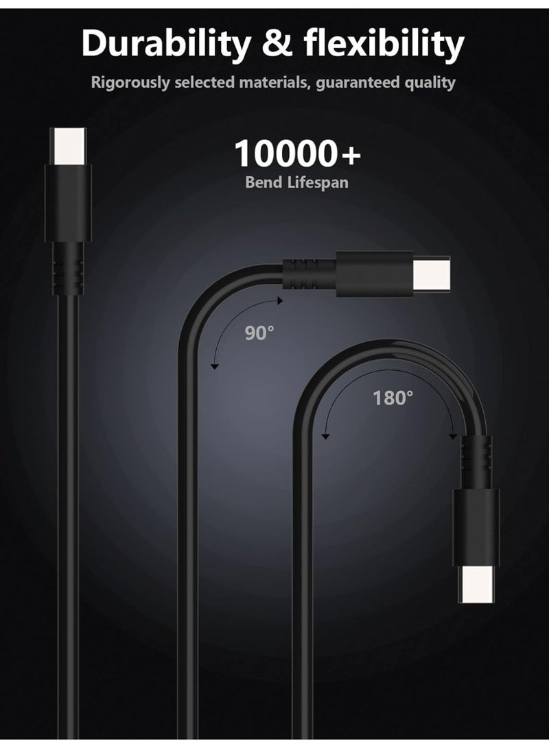 65W USB-C Power Adapter with Charging Cable, Universal Type-C Laptop Charger - Image 4