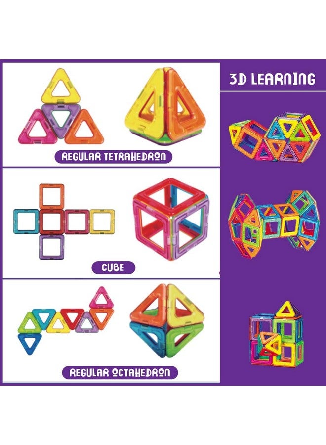 Wembley Wembley 24 Pcs Magnetic Blocks for Kids Toys for 3 + Year Old Boy Building Blocks Toddler Activity Toys Brain Toys for Kids 2-4 Years to 5+ 7-14 Years Magnetic Sticks Creative Educational Brain Game  - Image 4