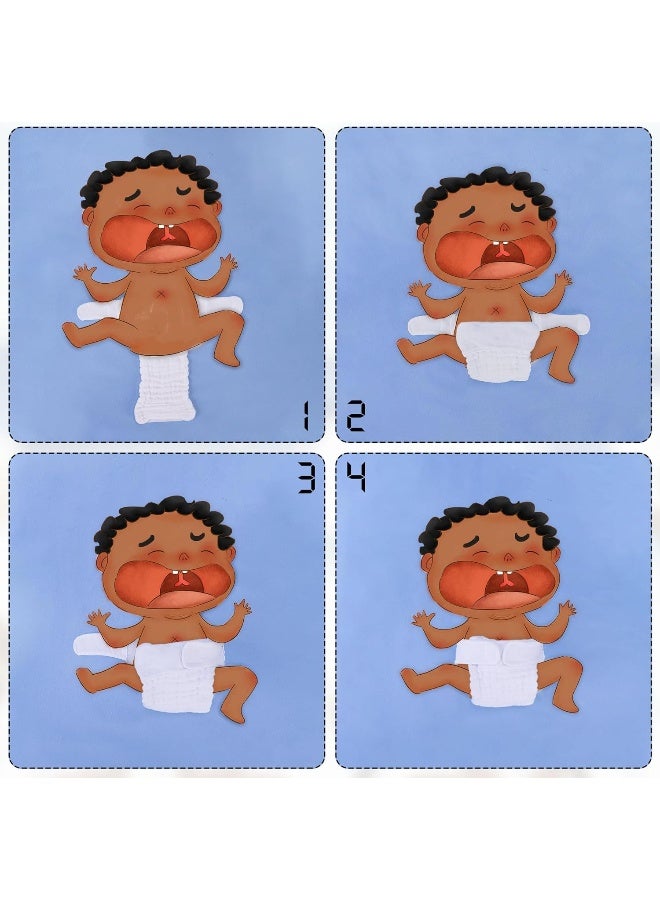 Max Shape 6 Pack Wearable Cotton Cloth Dipper Pants for Baby Girls and Boys - Image 5