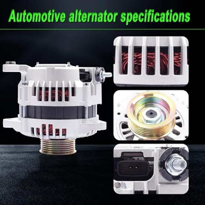 SHICHU New Alternator Compatible with 2003-2007 Murano 2002-2003 Maxima 2002-2004 I35 3.0L 3.5L V6, Alternator Replace for:AHI0104 LR1110710C 40044021 13826 - Image 5