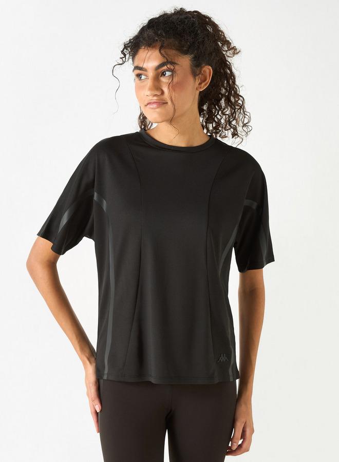 كابا تيشيرت متعدد التصاميم بياقة ضيّقة وأكمام قصيرة من كابا - Image 1