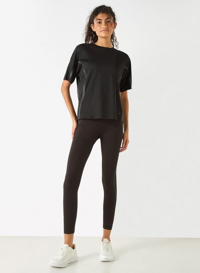 كابا تيشيرت متعدد التصاميم بياقة ضيّقة وأكمام قصيرة من كابا - Image 2