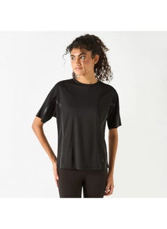 Kappa Panelled Crew Neck T-shirt with Short Sleeves - pzsku/Z64BA4952F67043E437D9Z/45/_/1728454876/eb5250b9-315f-4332-9c34-ef0a0043a183