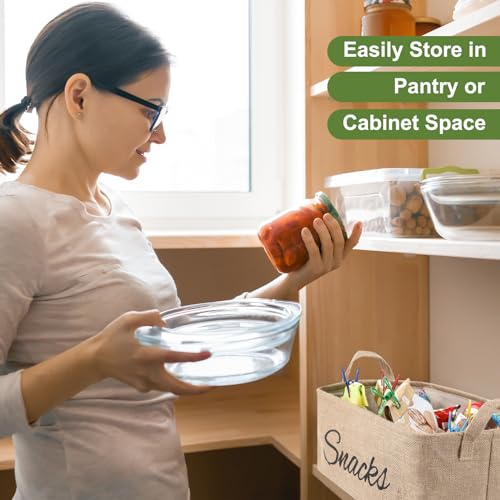 Newtay 17 Pcs Snack Basket Sets, Snack Storage Bin for Pantry Shelves with 16 Pcs 2 Inch Chip Clips, Basket Organizer for Kitchen Home, Chips, Popcorn, Candy, Pretzels(Burlap,Khaki) - Image 5