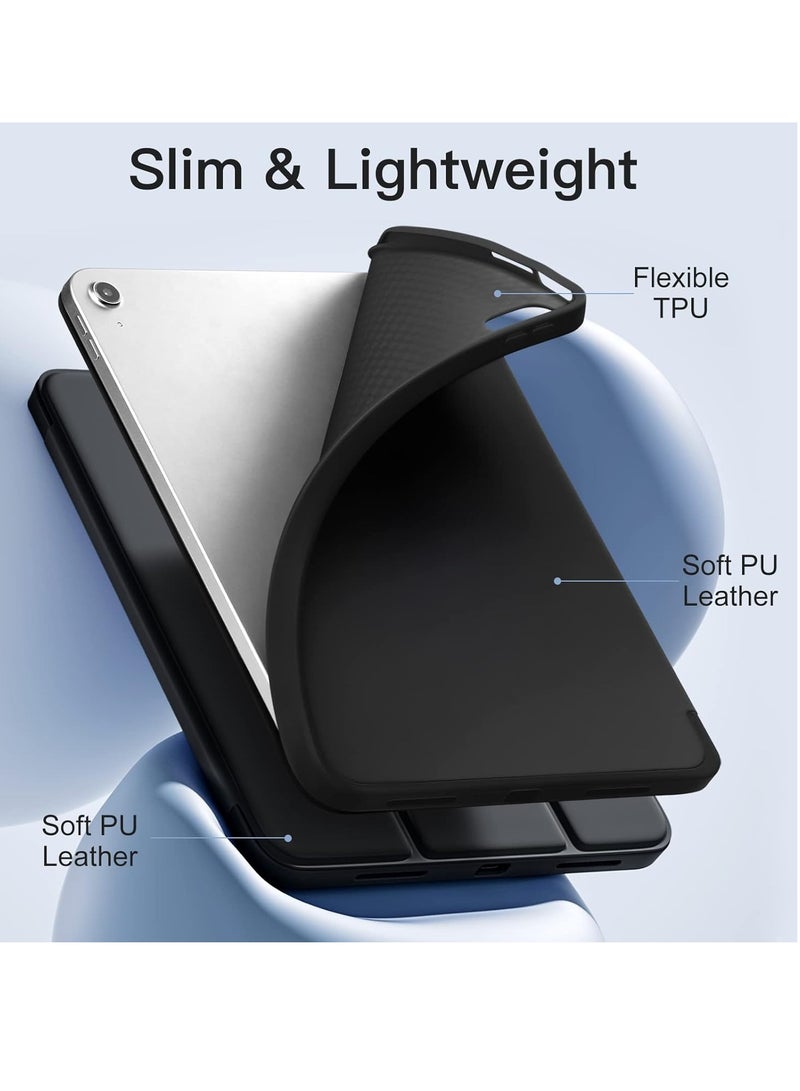 MIGOFAST iPad 10th Generation Case 2022 10.9 Inch with Pencil Holder Trifold Stand Smart Case with Soft TPU Back Auto Wake Sleep - Image 5