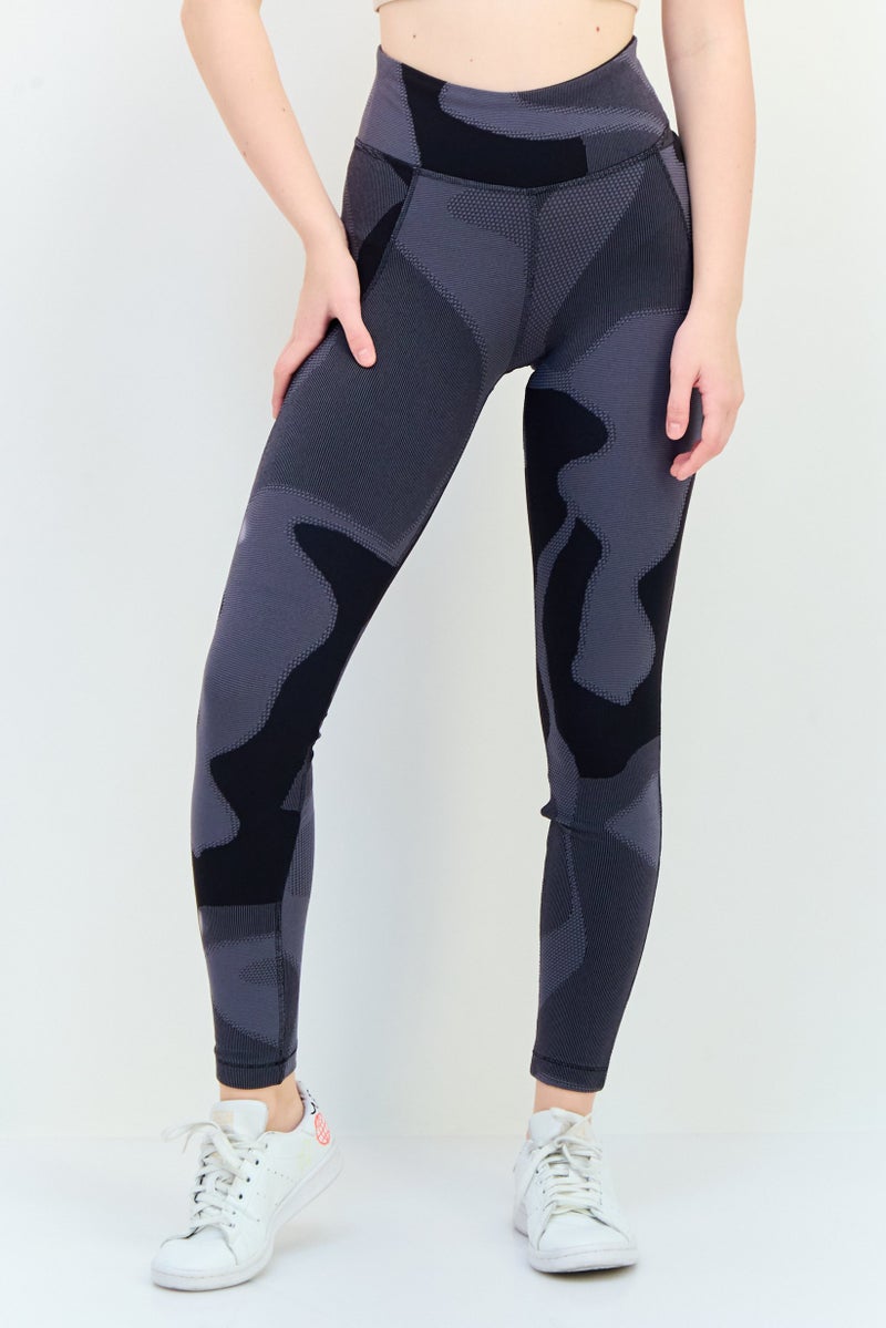 Reebok Women Sportswear Fit Training Leggings, Multicolor - Image 1
