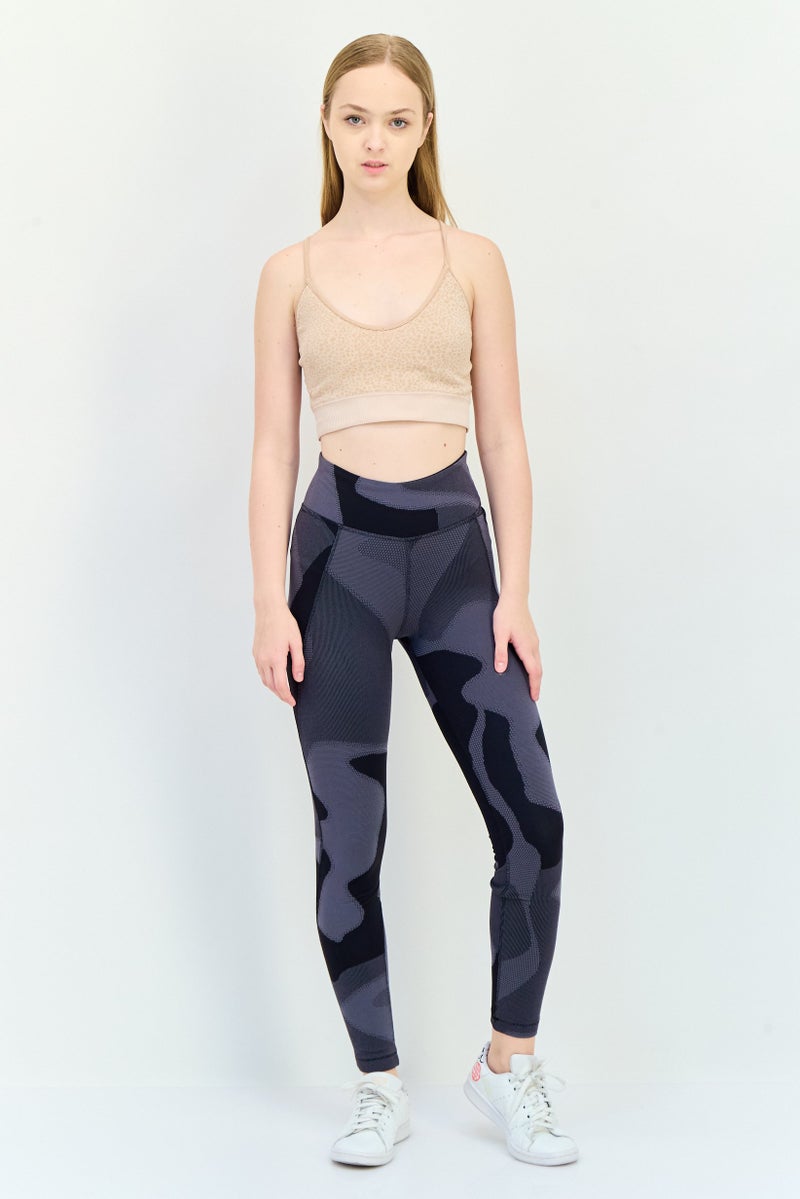 Reebok Women Sportswear Fit Training Leggings, Multicolor - Image 4
