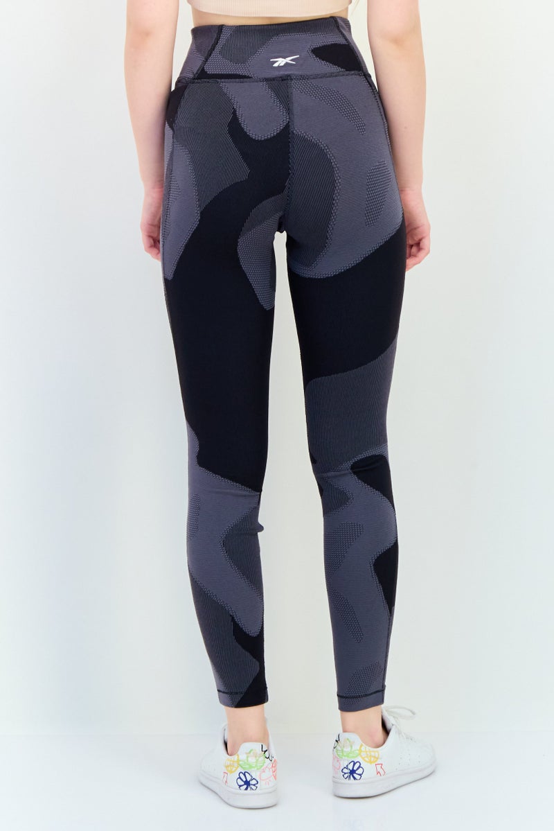 Reebok Women Sportswear Fit Training Leggings, Multicolor - Image 3