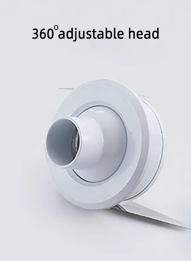 2 حزمة من تركيبات أضواء LED غائرة قابلة للتعديل، قابلة للدوران 360 درجة، أضواء كشاف صغيرة اتجاهية مثبتة على السقف، مصابيح مضادة للتوهج 3 وات لديكور خزانة العرض والمنزل المعلقة - Image 3