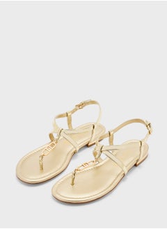 GUESS Meaa Strappy Flat Sandals  - Image 4