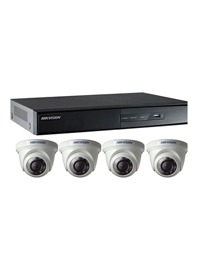 HIKVISION 5-Piece HD Surveillance Camera Kit - Image 1