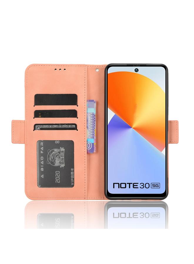 Zaboon Case For Infinix Note 30 4G Skin Feel Calf Texture Card Slots Leather Phone Case - Image 5