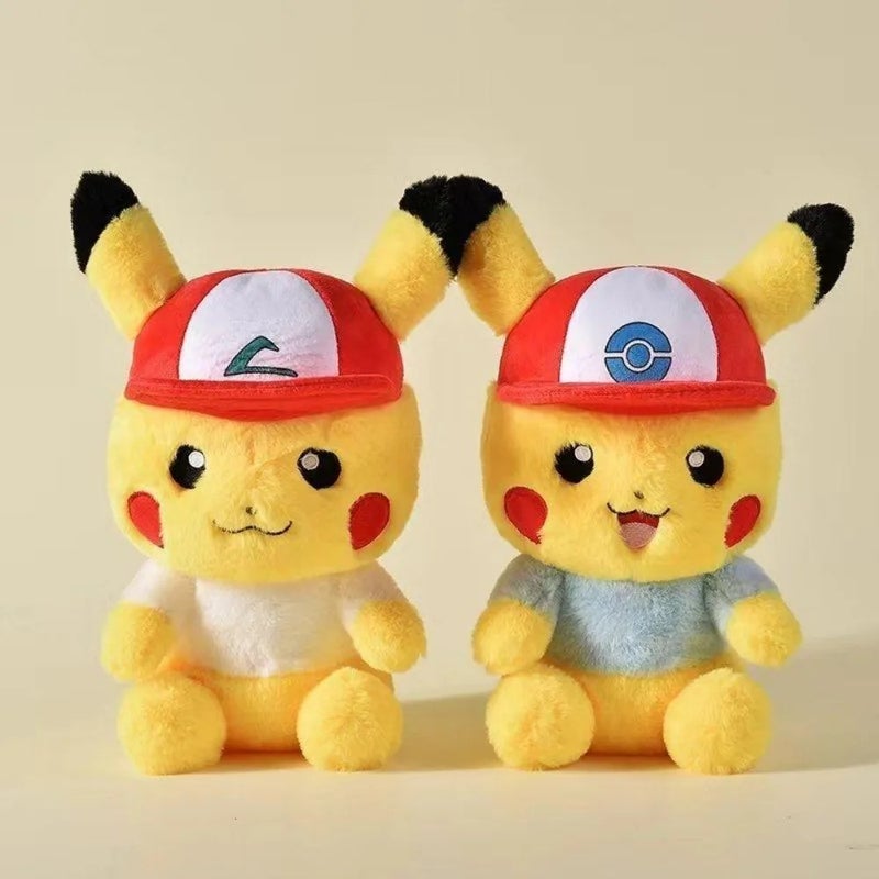 Bluejw Randomly send one 9 Style 8-Inch Stuffed Anime Pikachu Plush Toy – Soft Cuddly Pokemon Animal Dolls, Perfect for Claw Machine Prizes & Collectible Stuffed Animal Toys - Image 5