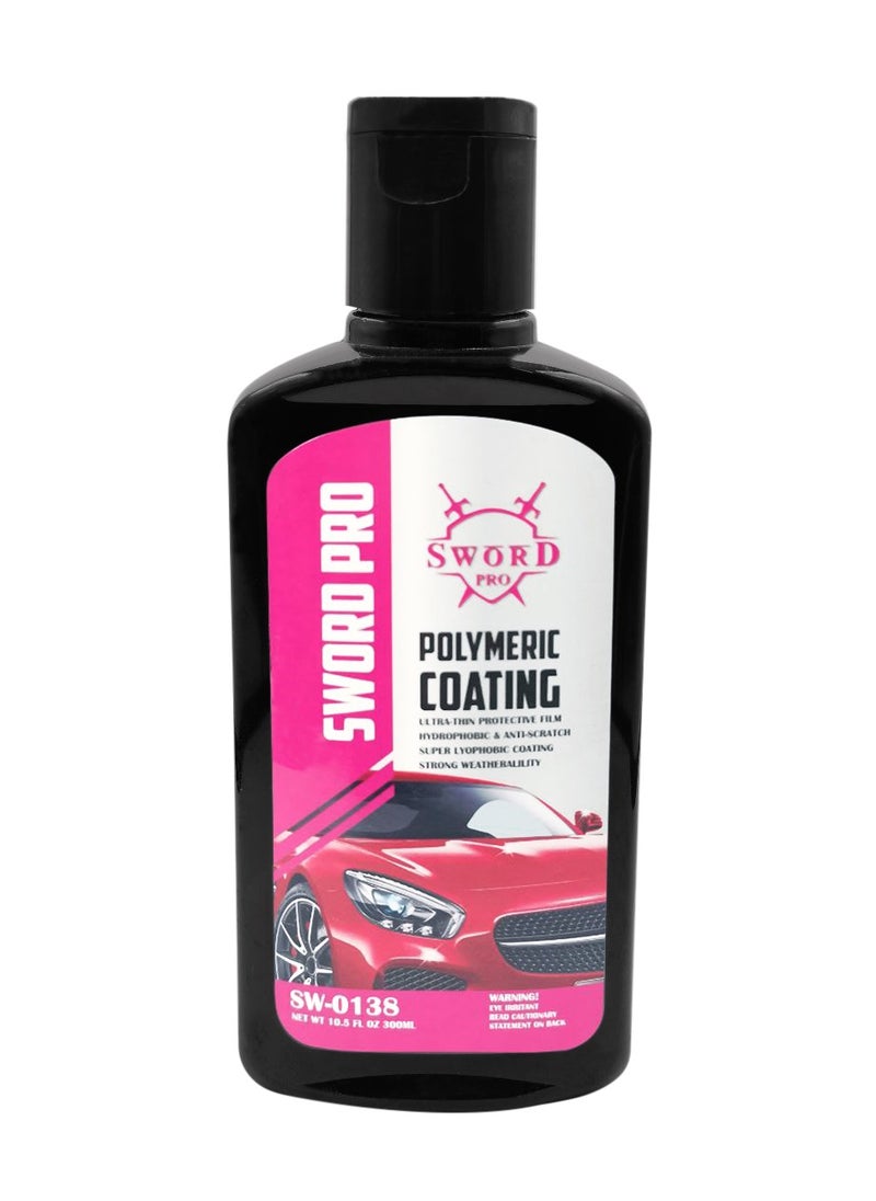 Sword Pro Sword Pro Polymeric Car Coating - Ultra-Thin, Hydrophobic & Anti-Scratch Wax, Superior Weather Resistance, 300ml  - Image 1