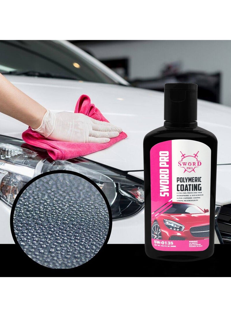 Sword Pro Sword Pro Polymeric Car Coating - Ultra-Thin, Hydrophobic & Anti-Scratch Wax, Superior Weather Resistance, 300ml  - Image 2