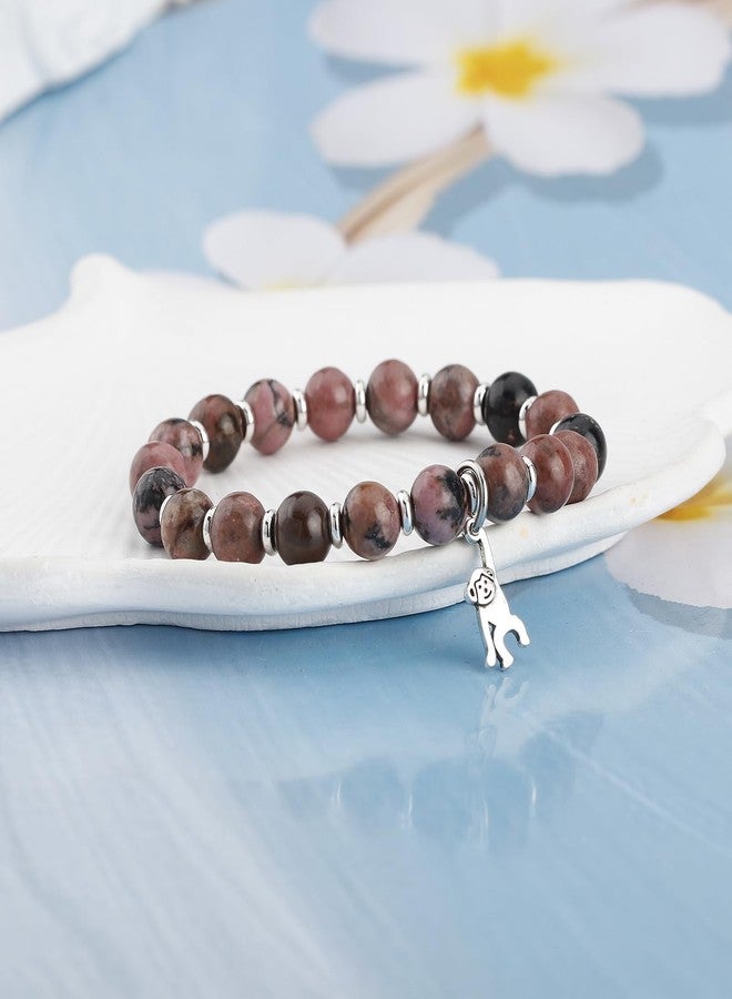 Fullrainbow Monkey Bracelet for Women - Monkey Lover Gifts (Brown) - Image 5