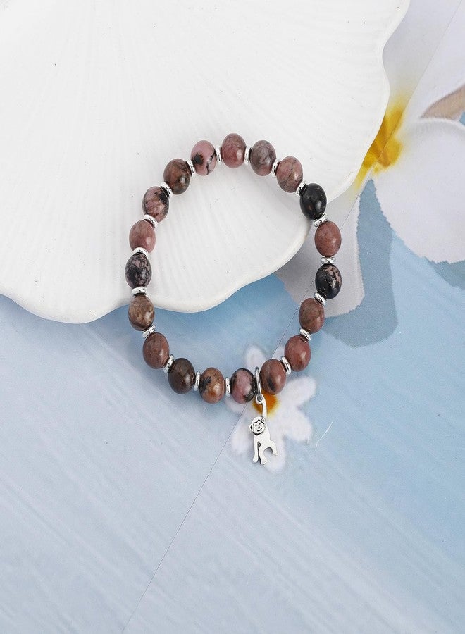 Fullrainbow Monkey Bracelet for Women - Monkey Lover Gifts (Brown) - Image 4