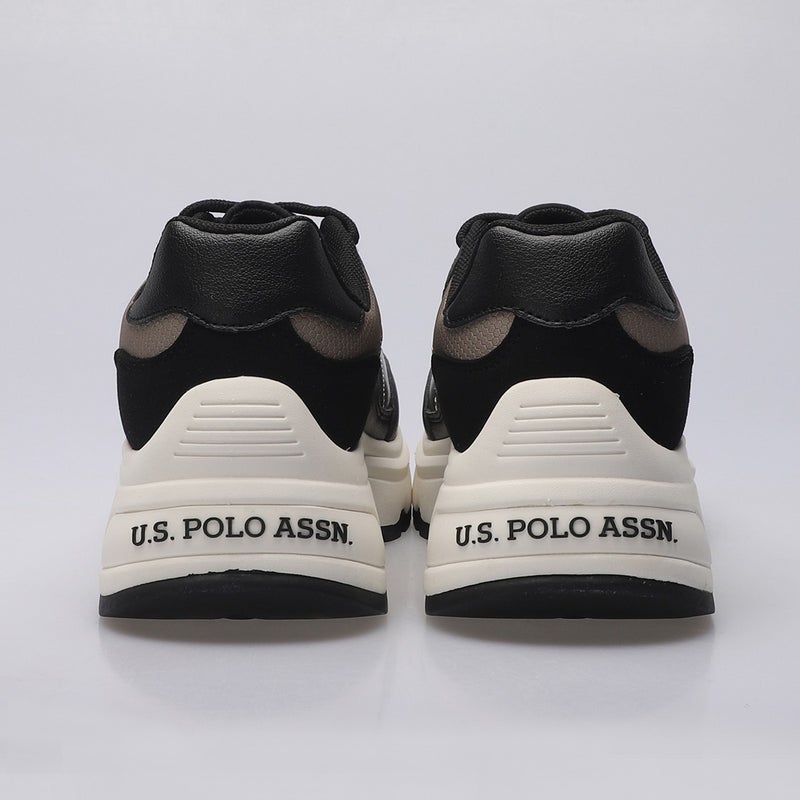 U.S. Polo Assn. 4s Vıavaı 4pr Women's Sneakers Black - Image 3