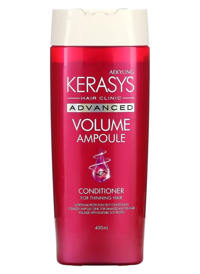 Kerasys Advanced Volume Ampoule Conditioner For Thinning Hair 400 ml 