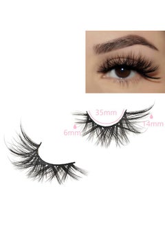 FARRED FARRED Cat Eye Lashes Wispy Fluffy False Eyelashes 14 Pairs Fake Eyelashes Natural Look Short Natural Lashes Cat Eye Lash Wispy Volume Eyelash (F22 | 6-15mm)  - Image 2