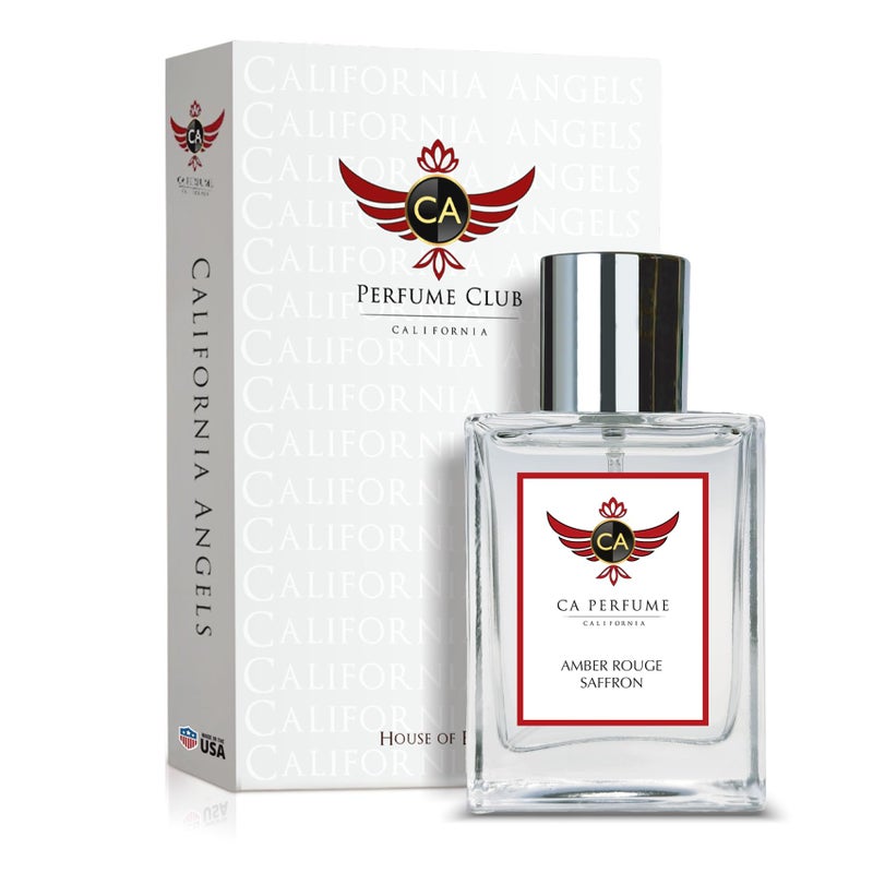 CA Perfume Impression of Amber Rouge Saffron for Women and Men Long Lasting Unisex Fragrance Eau De Parfum 1.7 Fl Oz 50ml - Image 1
