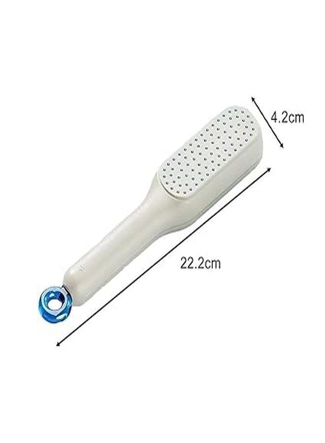 WISHBONE TELESCOPIC COMB Self Cleaning Hair Brush Hairbrushes for Women Easy Clean Hair Brush, Massage Comb with Retractable Bristles One-pull Clean Anti Static Hair Brush Hair Styling Tools - Image 3