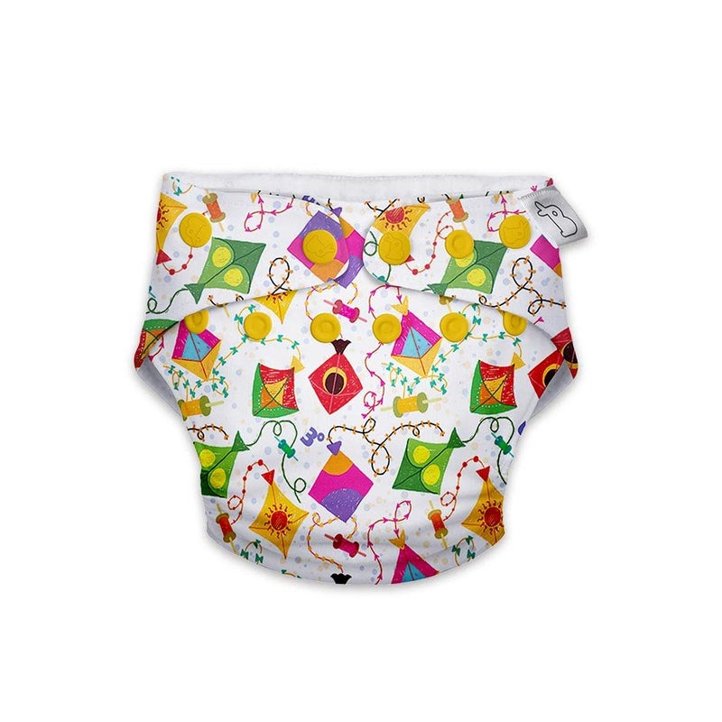 SuperBottoms Swimming Diapers for Babies & Toddlers - Reusable & Adjustable Swim Diapers - Washable Cloth Diapers - Skin Friendly Fabric - Easy to Clean - Fits 3M - 3Y - Image 1