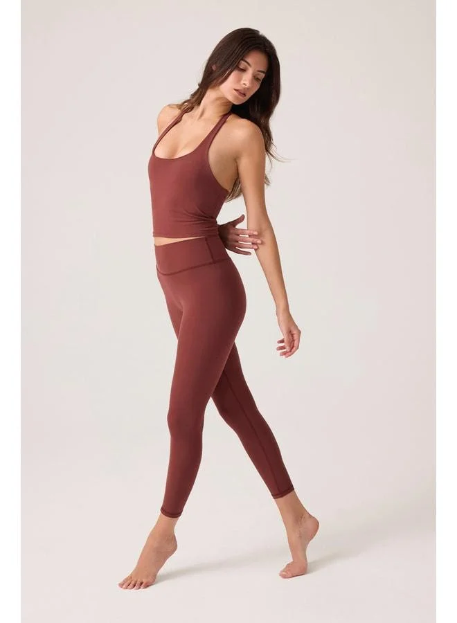 Los Ojos x Ece Burgundy Halter Neck Top Halter Tank.