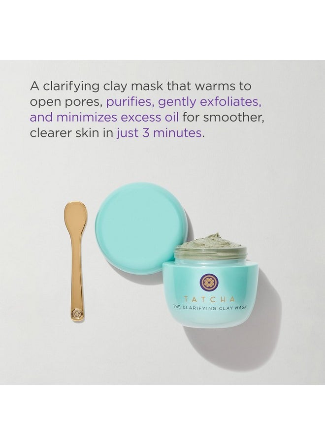 TATCHA - The Clarifying Clay Mask Exfoliating Pore Treatment Creates A Warming Sensation To Open & Purify Pores 50 Ml 1.7 Oz - Image 1