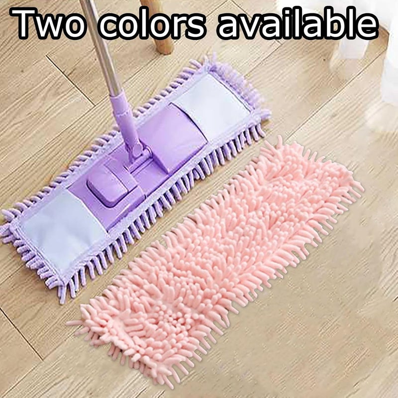 Jerliflyer Microfiber Dust Mop Pad, Wet Dry Floor Cleaning Mop Replacement Pad, Mop Pad with Extra Chennai Fill for Tiled Floors, Hardwood Floors (Cream Colour) - Image 5