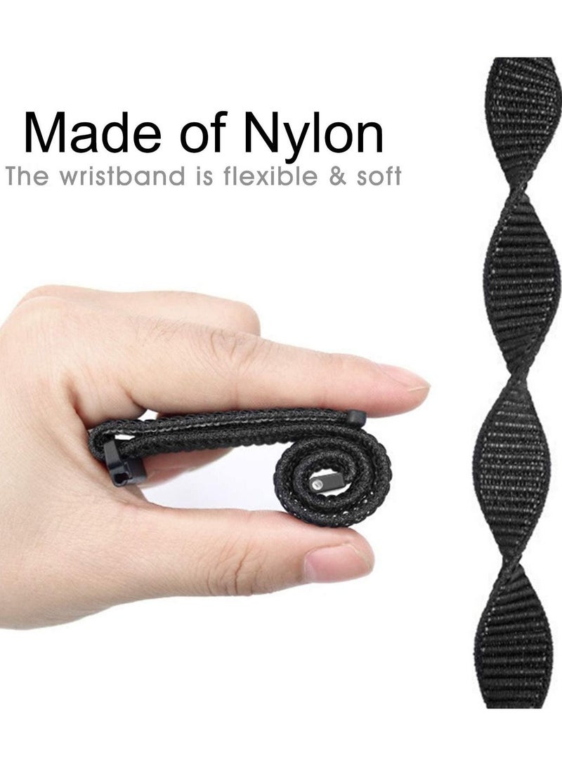 FITME Nylon loop Replacement Band For Garmin Forerunner 965 / Forerunner 955 / Forerunner 945 / Forerunner 935 / Forerunner 745 / Forerunner 255 / Epix 2 / Approach S70 / S62 / S60 - (22mm) - Image 4