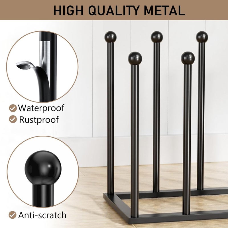 DBYANAN Art Storage Rack, Art Drying Rack, Art Canvas Organizer, Paint Display Rack Metal Easel Display Stands for Canvas Boards, Panels, Prints, Frames, Artworks, Gallery - Image 2