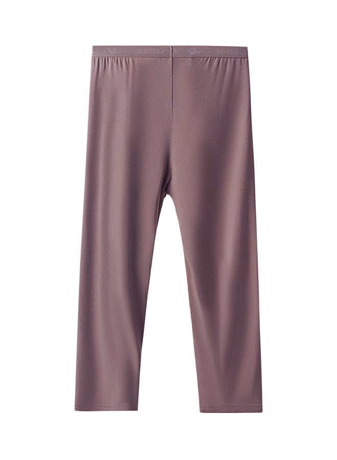 Nawa3em Women's Ultra-Soft Viscose Capri Leggings - Breathable Lightweight Cropped Pants - Stretchy Plus Size Base Layer - Image 4