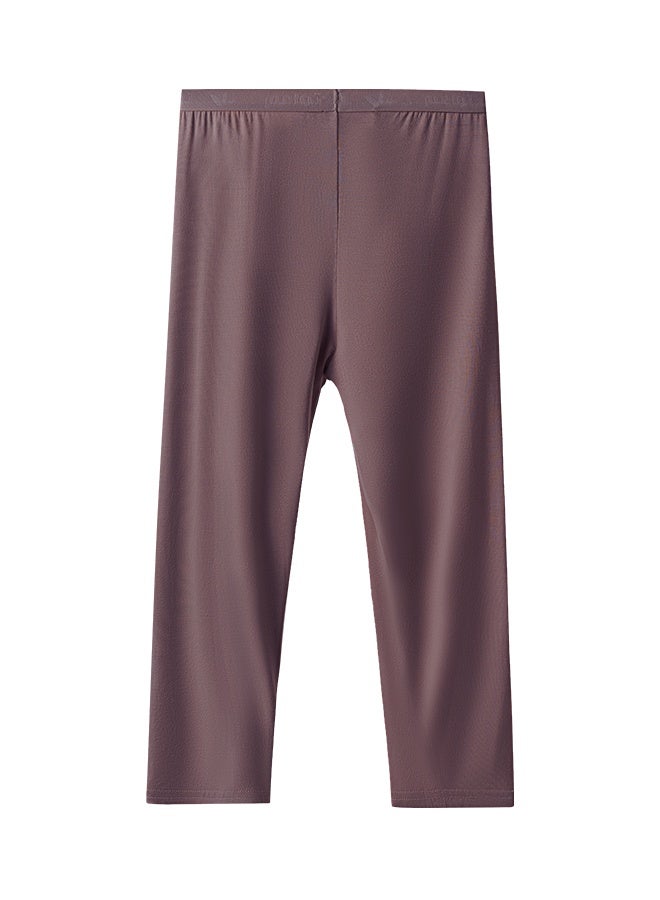 Nawa3em Women's Ultra-Soft Viscose Capri Leggings - Breathable Lightweight Cropped Pants - Stretchy Plus Size Base Layer - Image 5