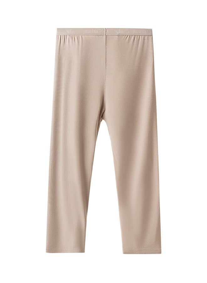 Nawa3em Women's Ultra-Soft Viscose Capri Leggings - Breathable Lightweight Cropped Pants - Stretchy Plus Size Base Layer - Image 3