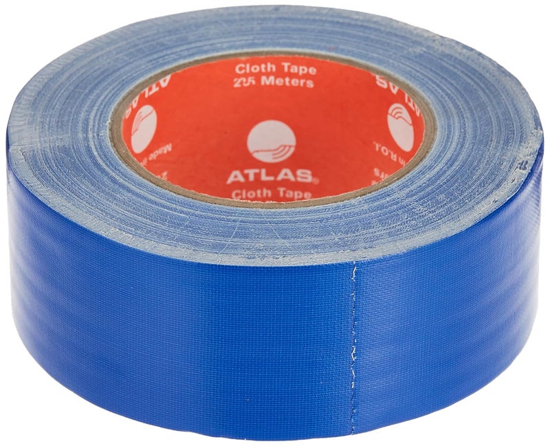 ATLAS شريط قماش أطلس 2" × 25م - أزرق - Image 2