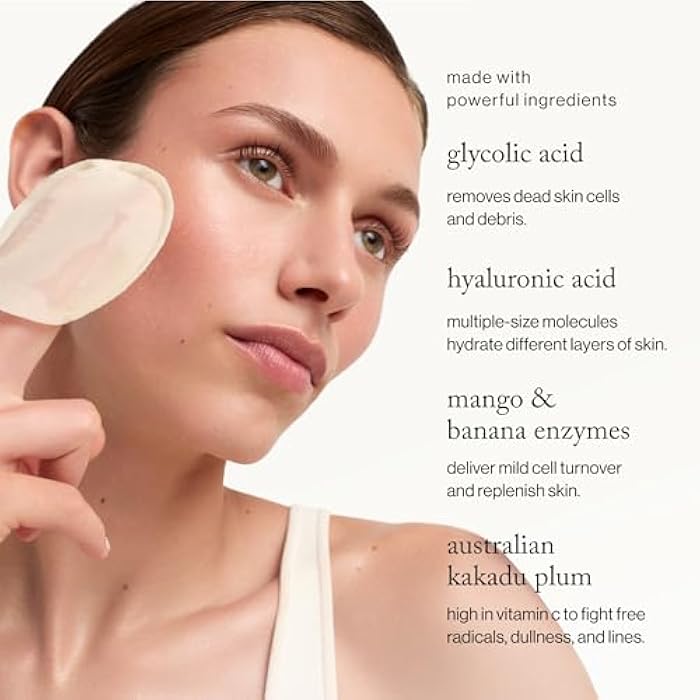 goop Beauty 15% Glycolic Acid Exfoliating Pads | Inspired by a Professional Chemical Peel | Refines & Retexturizes for Glowing Skin | Paraben and Silicone Free | 4 pack - Image 3