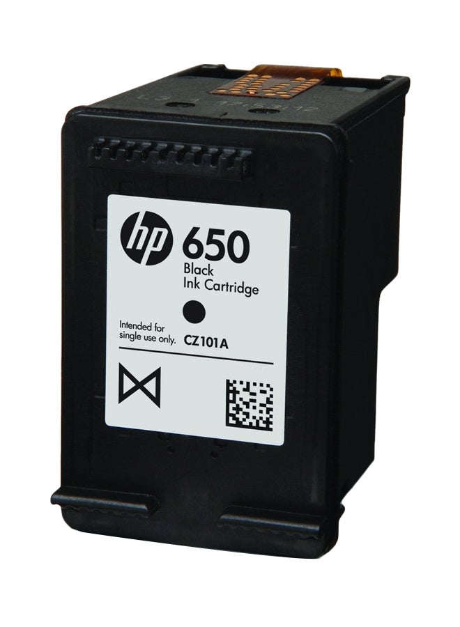 HP خرطوشة حبر 650 لطابعة إنك أدفانتيج أسود - Image 1