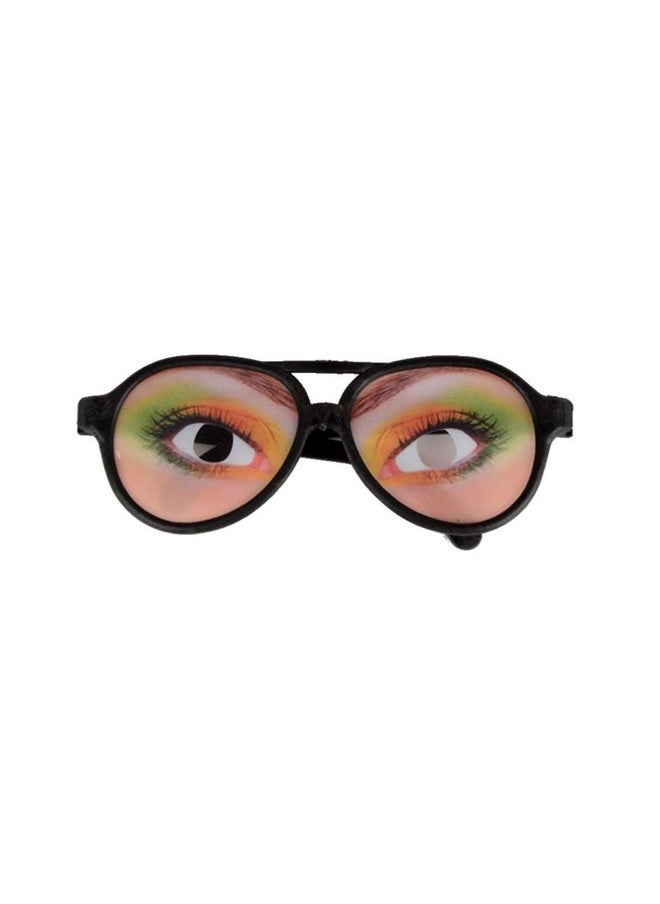 TOYANDONA - 6Pcs Funny Joke Glasses Prank Disguise Eyeglass For Halloween Party Fancy Dress Photo Props - Image 1