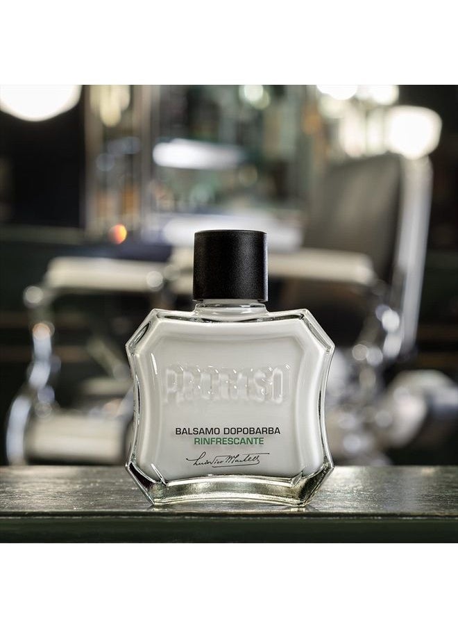 proraso - After Shave Balm for Men, Refreshing and Toning Moisturizer with Menthol and Eucalyptus Oil, 3.4 Fl Oz - Image 1