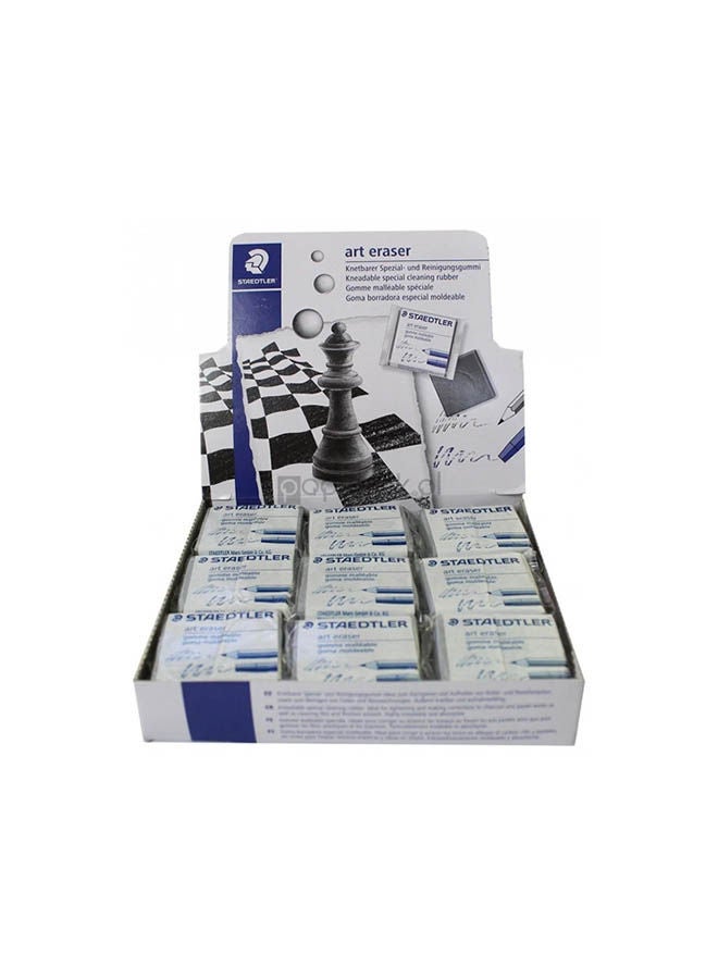 STAEDTLER Art Eraser (Pack Of 18) Blue