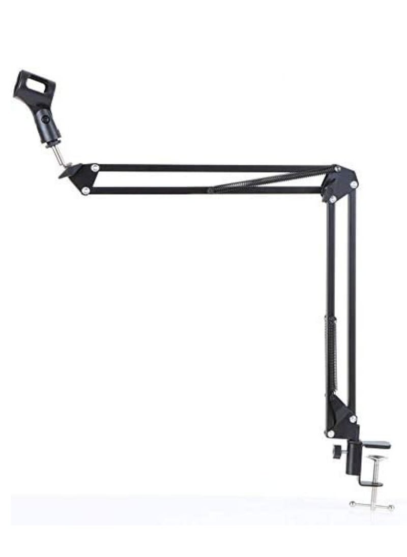 ELTRAZONE Microphone,Live Sound Card & BM800 Suspension Microphone Kit Broadcasting Recording Condenser Microphone Set Intelligent Volume Audio Mixer Sound Card for Computer PC Live Sound  - Image 5